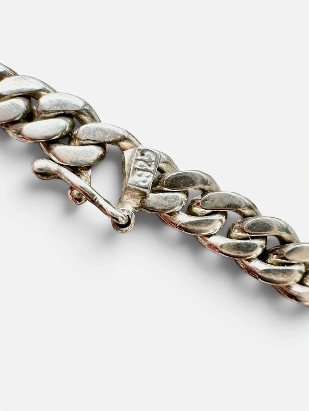 Heavy Solid 925 Sterling Silver Men's Cuban Link Chain - 23” (44.6g, Milano)